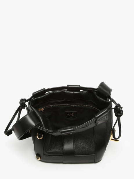 Crossbody Bag Elles Leather Lancel Black elles A13357 other view 3