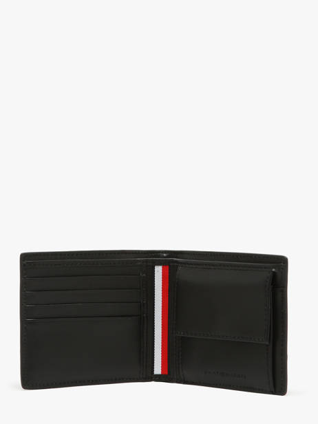 Wallet Leather Tommy hilfiger Black corporate AM13245 other view 1