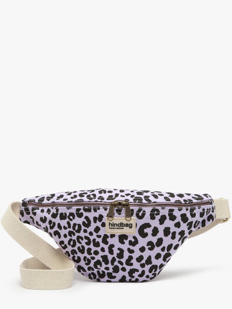 Sac Banane Hindbag Violet leopard LE