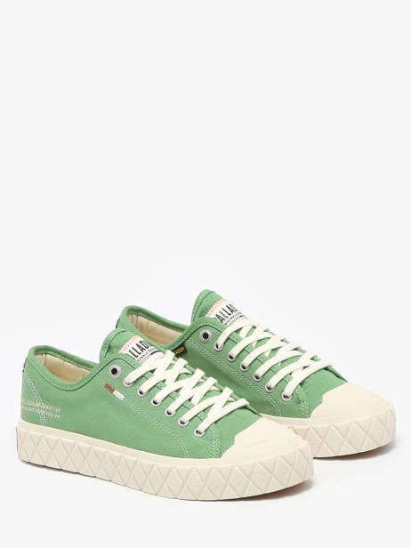 Sneakers Palladium Vert women 74447305 vue secondaire 1