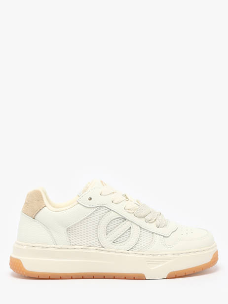 Sneakers Alison In Leather No name Beige women ASGMESVE