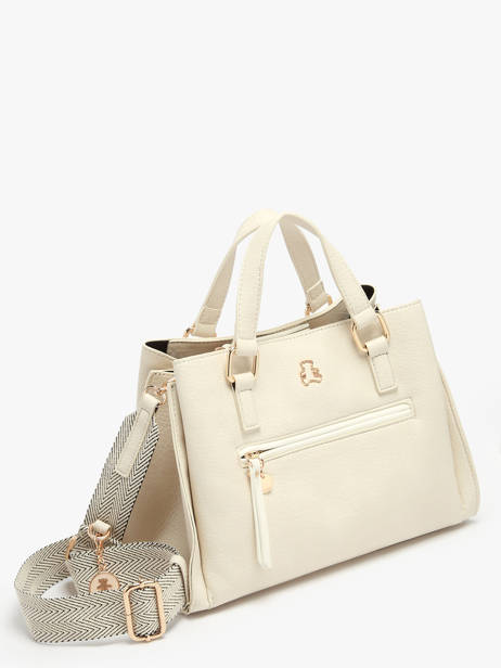 Sac à Main Zip Lulu castagnette Beige zip YOUX vue secondaire 1