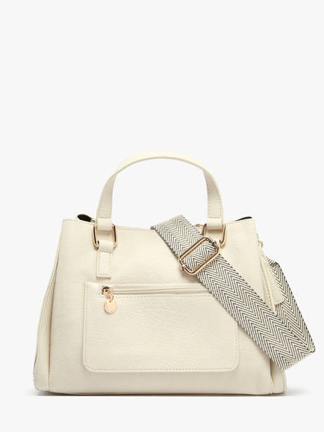 Sac à Main Zip Lulu castagnette Beige zip YOUX vue secondaire 3