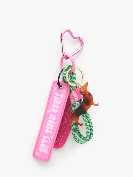 Tired Moms Club Bag Charm Fifille club Pink grigris CLU