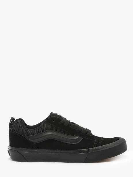 Sneakers In Leather Vans Black men 9QCBKA1