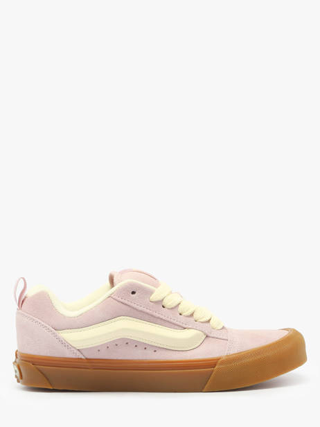 Sneakers In Leather Vans Pink women D6ZO3N