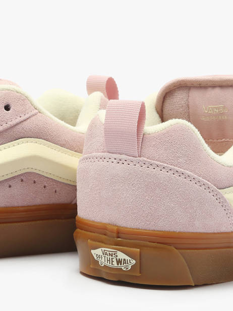 Sneakers In Leather Vans Pink women D6ZO3N other view 3