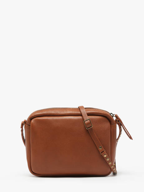 Shoulder Bag Leather Leather Biba Brown leather BET8L other view 4