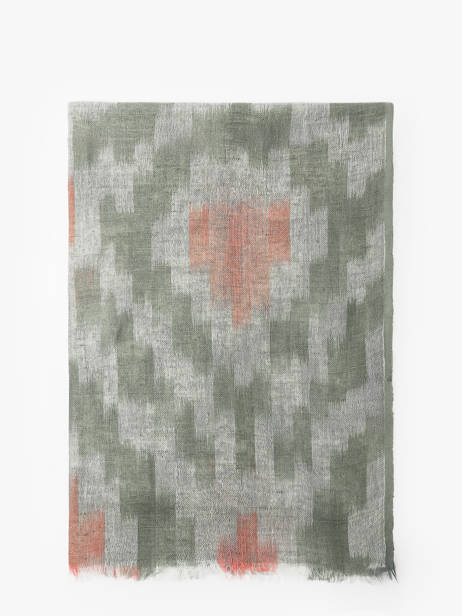 Linen Scarf Stone 100x100cm Biba Multicolor accessoires RI267A