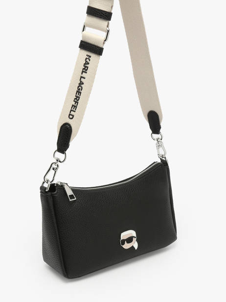Shoulder Bag K Ikon Polyurethane Karl lagerfeld Black k ikon A2W30106 other view 2