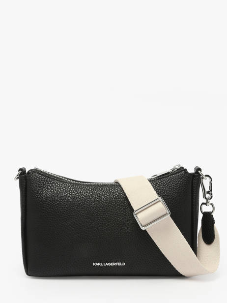 Shoulder Bag K Ikon Polyurethane Karl lagerfeld Black k ikon A2W30106 other view 4