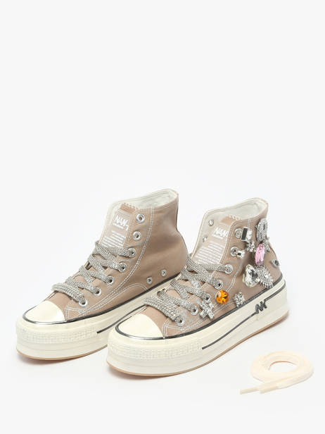 Sneakers Nan-ku couture Beige women 14A3 other view 1