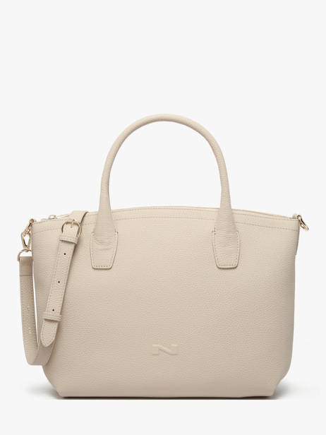 Sac à Main Tiny Cuir Nathan baume Beige victoria 88