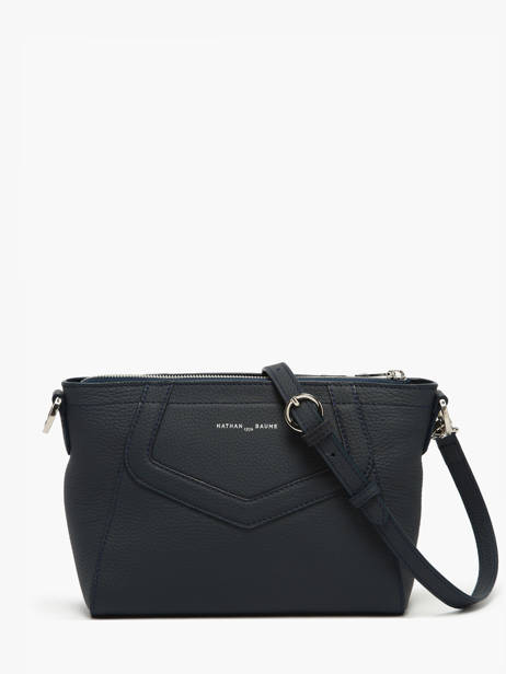 Sac Bandoulière Vanilla Cuir Nathan baume Bleu candy 7 vue secondaire 4