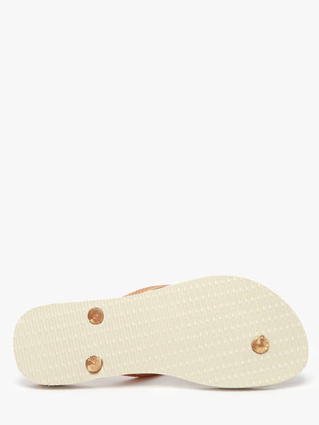 Tongs Havaianas Beige women 4103352F vue secondaire 4