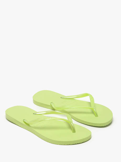 Tongs Slim Havaianas Green women 4000030F other view 2