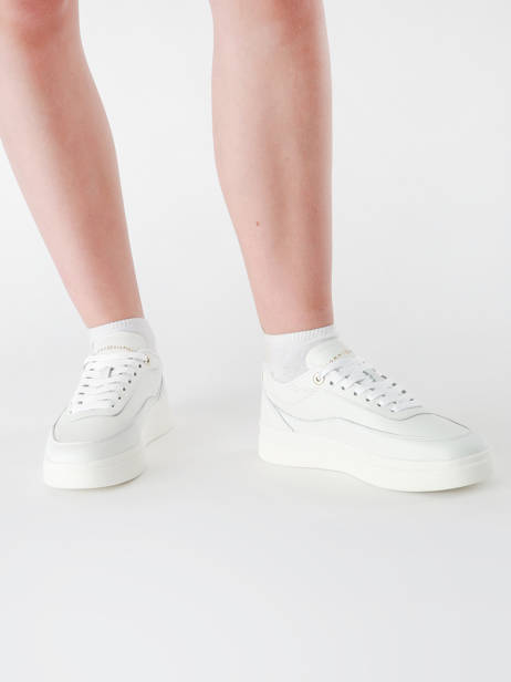 Sneakers En Cuir Tommy hilfiger Blanc women 8800YBS vue secondaire 1