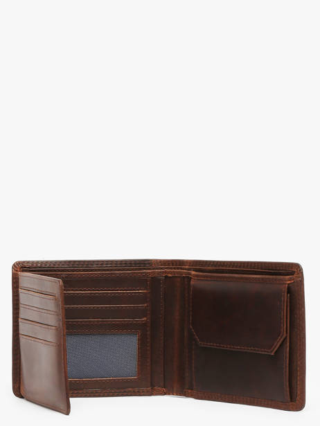 Checkholder With Coin Purse Leather Maverick Brown the original MAVTO003 other view 1