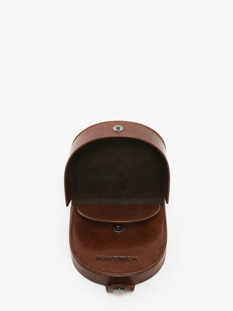 Porte-monnaie Cuir Maverick Marron rough gear MAVRG057 vue secondaire 1