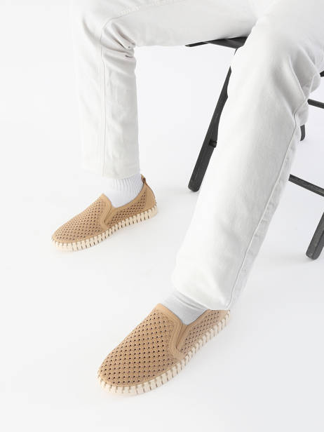 Moccasins Ilse jacobsen Brown men TULIP140 other view 1