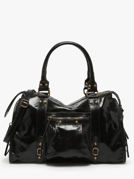 Shoulder Bag Elefante Leather Milano Black elefante EF24095