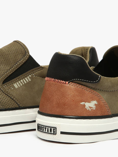 Sneakers Mustang Vert men 4198402 vue secondaire 3
