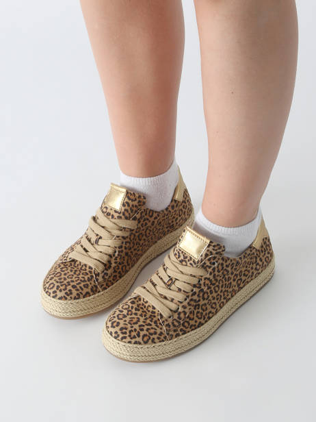 Sneakers In Leather Gabor Brown women 32 other view 1