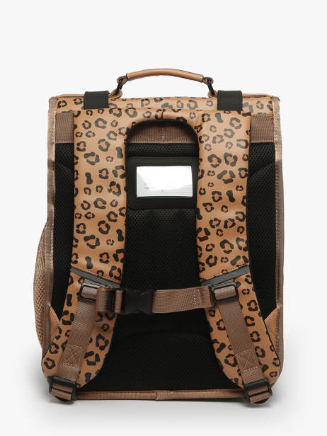 Sac à Dos Vintage North 2 Compartiments Cameleon Marron vintage north SD39 vue secondaire 4