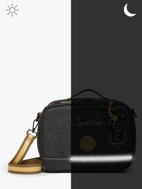 1 Compartment Lunch Bag Cameleon Gray vintage urban BL24 other view 6