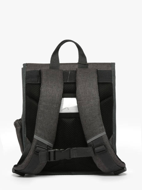 Sac à Dos 1 Compartiment Cameleon Gris vintage urban SD30 vue secondaire 4