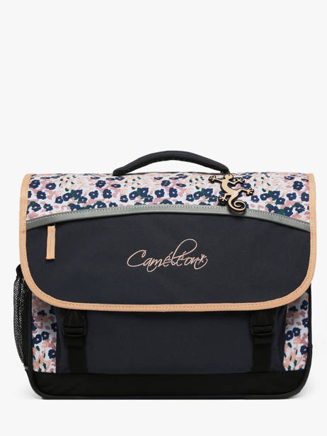 Satchel For Kids 3 Compartments Cameleon Blue actual CA41