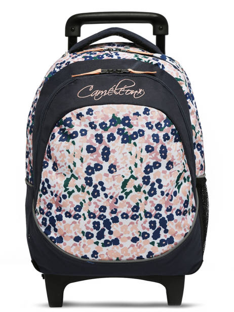 Wheeled Schoolbag Cameleon Blue actual SR39 other view 7