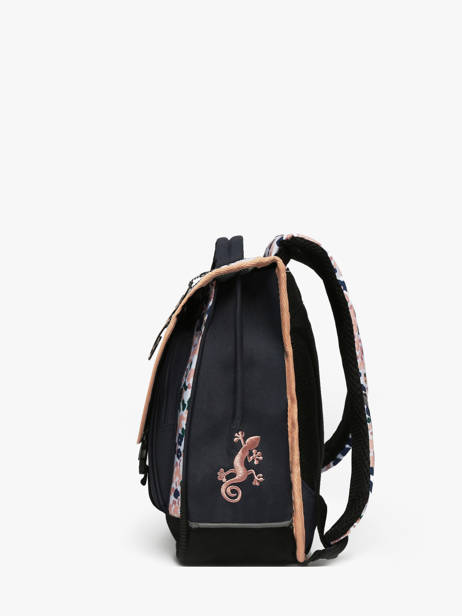 Cartable Enfant 2 Compartiments Cameleon Bleu actual BAS-CA35 vue secondaire 2