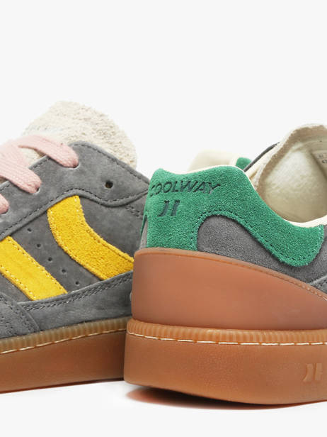 Sneakers In Leather Coolway Gray men 86035950 other view 3