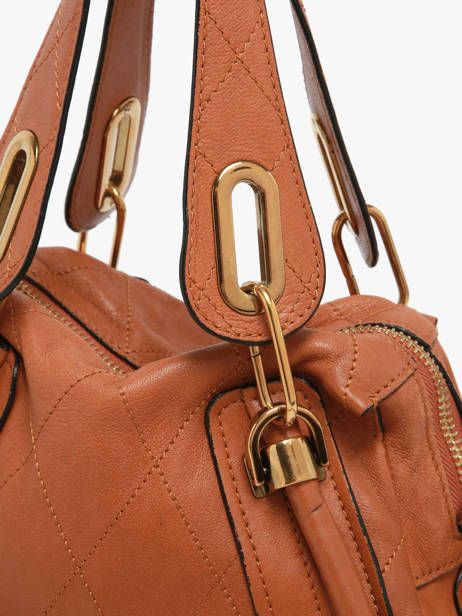 Preloved Leather Paraty Satchel Chloe Brown second life 1351290 other view 4