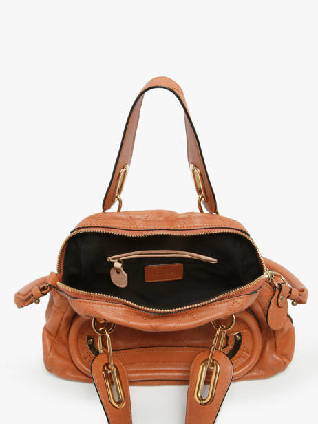 Preloved Leather Paraty Satchel Chloe Brown second life 1351290 other view 6