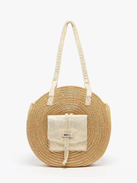 Shoulder Bag Dario Cotton Les tropeziennes Beige dario TZ01