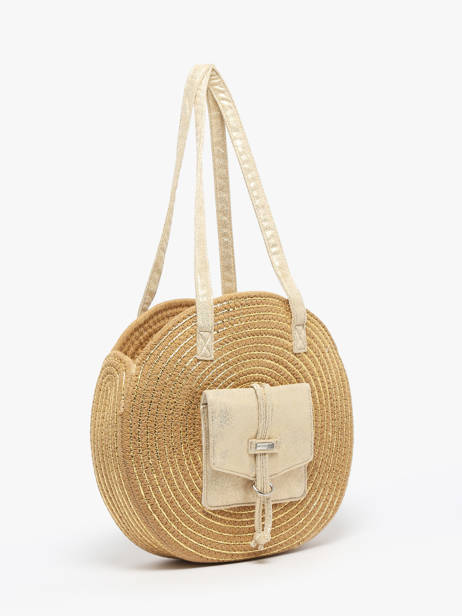 Shoulder Bag Dario Cotton Les tropeziennes Beige dario TZ01 other view 2