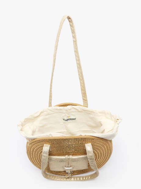 Shoulder Bag Dario Cotton Les tropeziennes Beige dario TZ01 other view 3