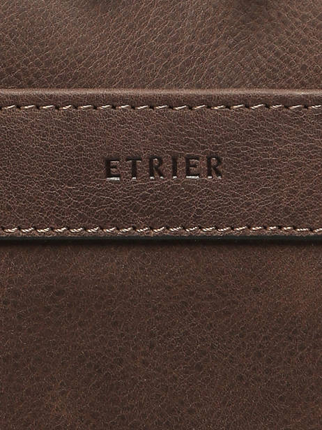 Porte-documents Spider 2 Compartiments + Pc 15'' Cuir Etrier Marron spider ESPI8022 vue secondaire 5