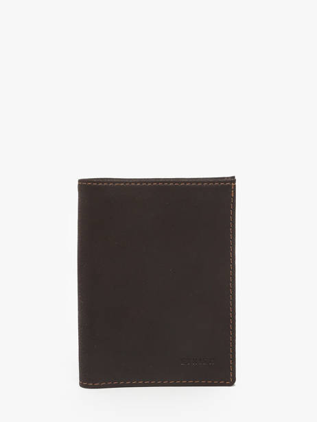 Portefeuille Oil Cuir Etrier Marron oil EOIL241