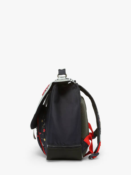 1 Compartment Satchel Tann's Blue les fantaisies f 35321 other view 2