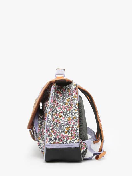 1 Compartment Satchel Tann's Multicolor les fantaisies f 35263 other view 2