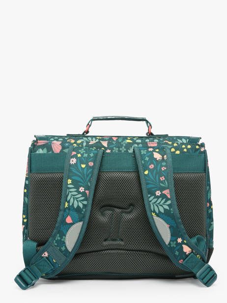 Cartable 1 Compartiment Tann's Vert les fantaisies f 35266 vue secondaire 4