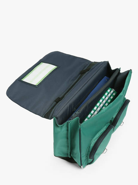 2-compartment Satchel Tann's Green les fantaisies g 41126 other view 3