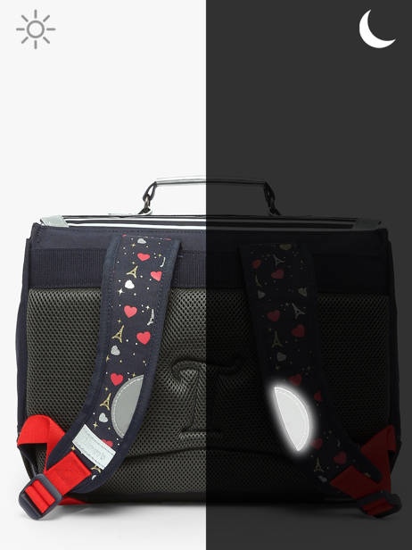 Cartable 2 Compartiments Tann's Bleu les fantaisies f 38321 vue secondaire 5