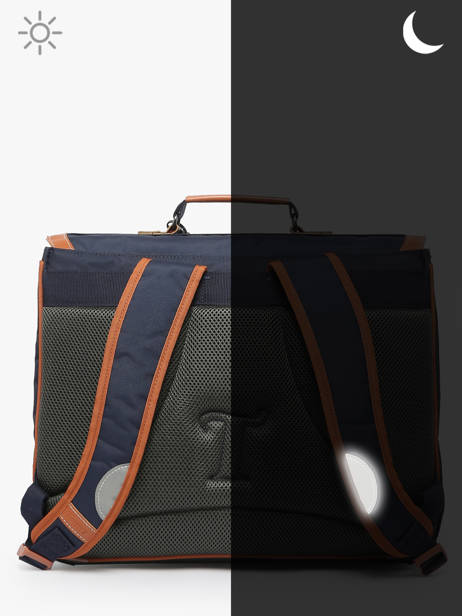 2-compartment Satchel Tann's Blue les fantaisies g 41111 other view 5