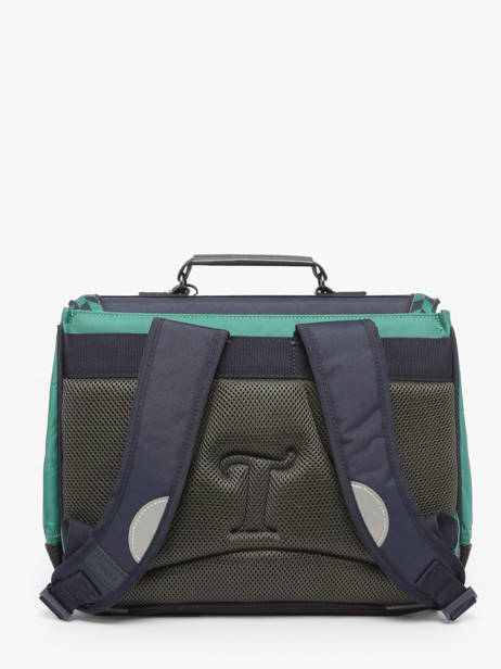 Cartable 1 Compartiment Tann's Vert les fantaisies g 35126 vue secondaire 4