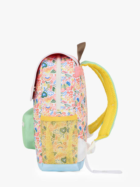 Backpack Hello hossy Multicolor cool kids 5 other view 2