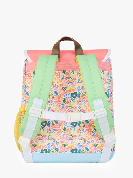 Backpack Hello hossy Multicolor cool kids 5 other view 4